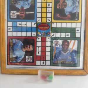 Large Glass Ludo Game