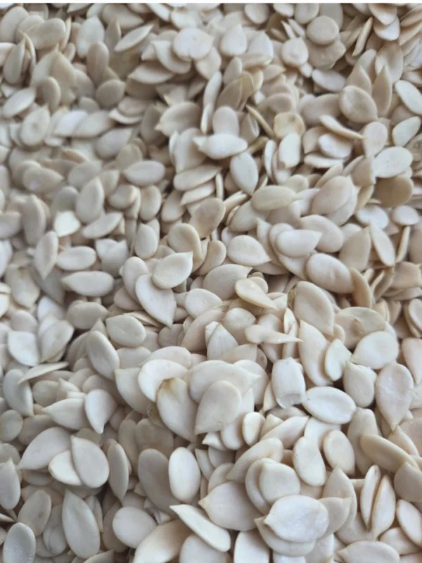 Whole Egusi 1kg NUTRITIONAL INFORMATION: Typical Values Per 100g Energy 2592kj/626kcal Fat 53.3g Of which Saturates 10.5g Carbohydrates 1.8g Of which Sugar 1.8g Fibre 4.6g Protein 32.4g Salt 0.02g INGREDIENTS: Dried Melon Seeds STORAGE: Store in a cool dry place. Keep airtight. ALLERGY INFORMATION: Please see the ingredients. Packed in a factory that also handles peanuts. SPECIAL INFORMATION: The above details have been prepared to help you select suitable products. Products and their ingredients are liable to change. You should always read the label before consuming or using the product and never rely solely on the information presented here.