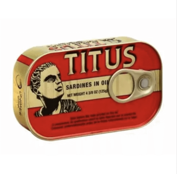 Titus Sardine in Vegetable Oil | 125g - Image 2