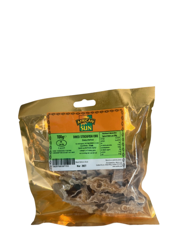 African Sun Stockfish Cod Steaks | 100g