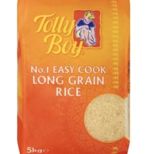 Tolly Boy Easy Cook Long Grain Rice | 5kg