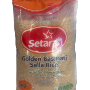 Setara Golden Sella Basmati Rice | 5Kg