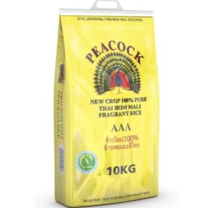 Peacock Thai Hom Mali Fragrant Jasmine Rice | 10kg