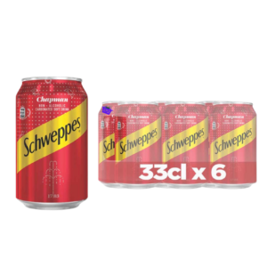 Schweppes Chapman Can 33cl | X6